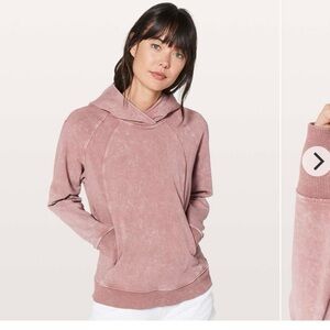Lululemon Scuba Pullover Hoodie Washed Quicksand